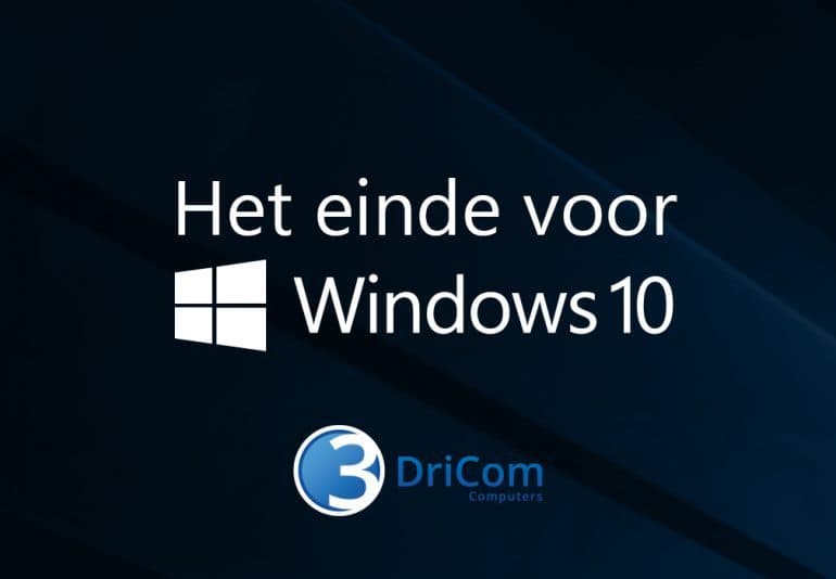 Het einde van Windows 10
